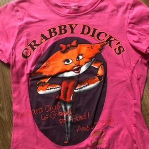 Crabby Dick’s fun t-shirt small more in listings